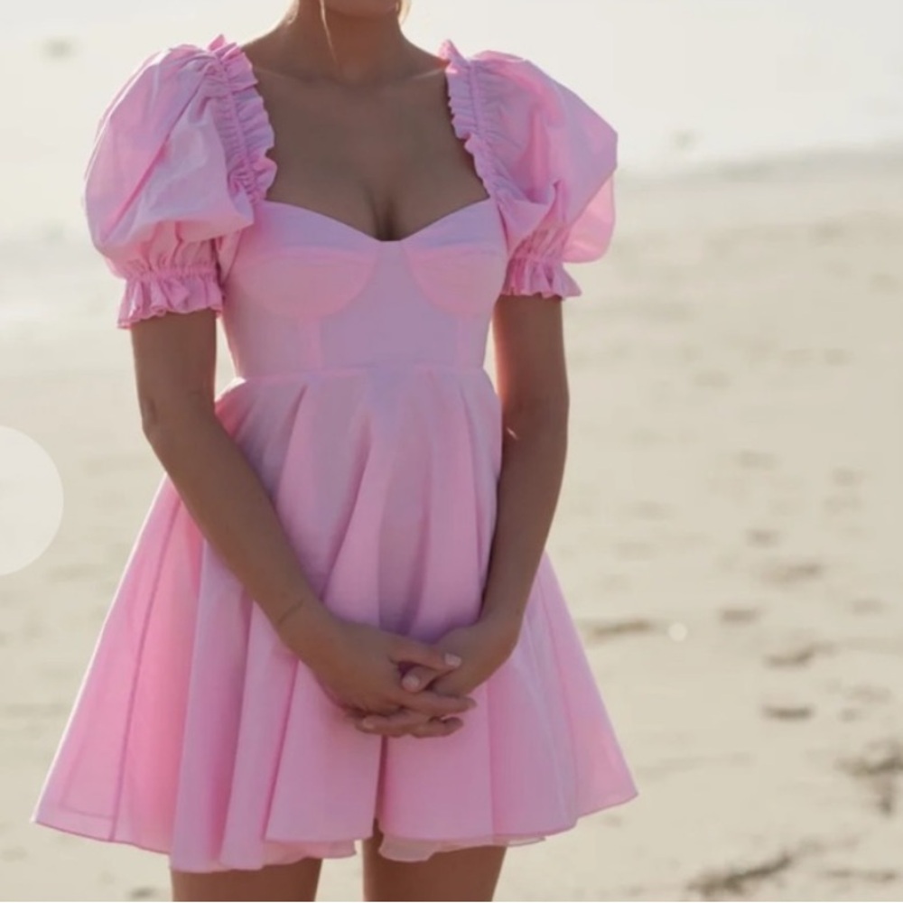 Selkie Pink Parliament Dress